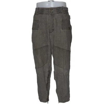Byxor (Grå) från Dries van Noten Bomull, Silke, Viskos, Ull