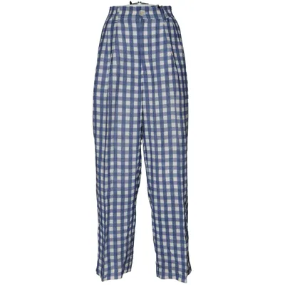 Byxor (Blå, Vit) från Jacquemus Bomull, Polyester, Viskos