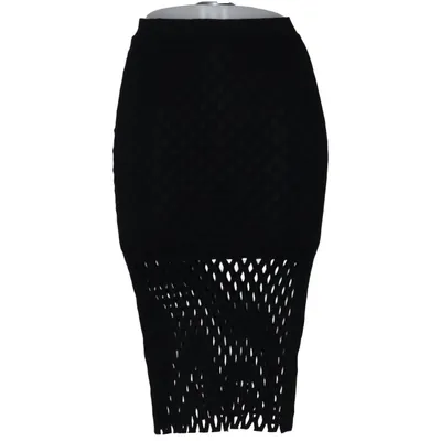 Jupe (Noir) de Alexander Wang Nylon, Polyester, Viscose