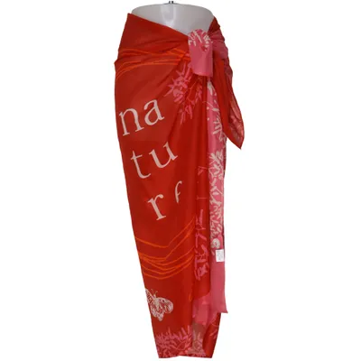 Sarong (Rouge, Rose, Multicolore) de Yves Rocher Polyester