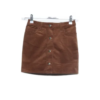 Kjol (Brun) från Chloé Bomull, Elastan