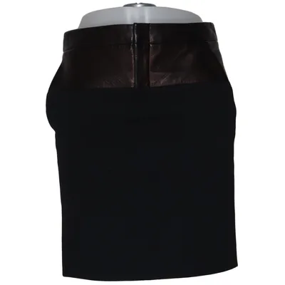 Rok (Zwart) van Gucci Leer, Polyamide
