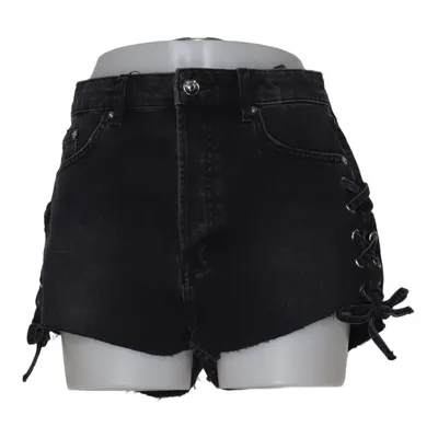 Denim shorts (Zwart) van Divided by H&M Katoen