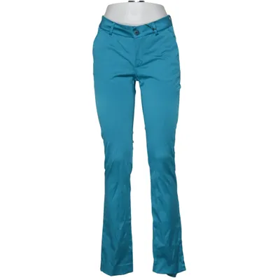 Chinos (Turkos) från Jean Paul Gaultier Bomull, Elastan, Polyester