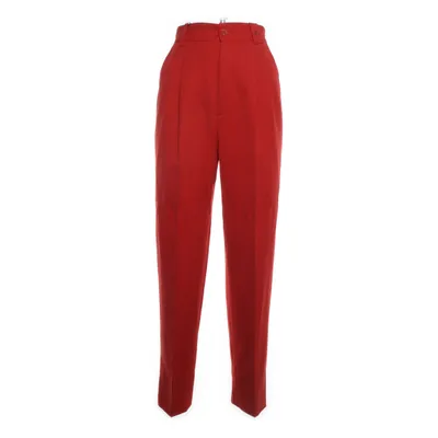Kostuumbroek (Rood) van Burberry Katoen, Polyester