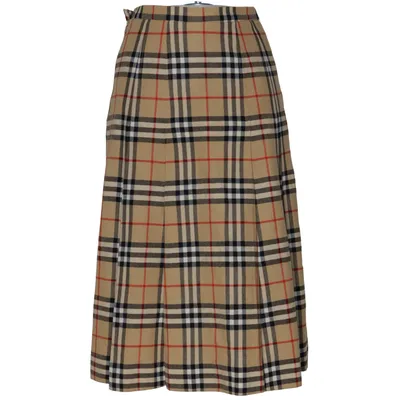 Jupe (Beige, Noir, Rouge) de Burberry