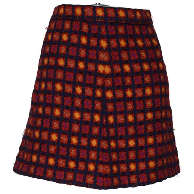 Rok (Blauw, Meerkleurig) van Miu Miu Wol