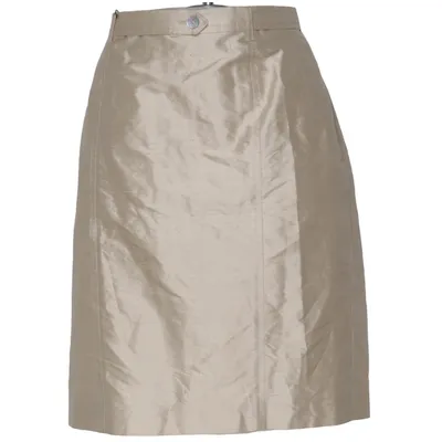 Rok (Beige) van Oui Set Acetaat, Zijde