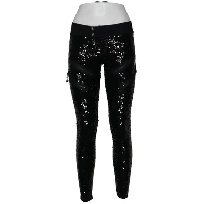Broek (Zwart) van Philipp Plein Couture Katoen, Elastaan