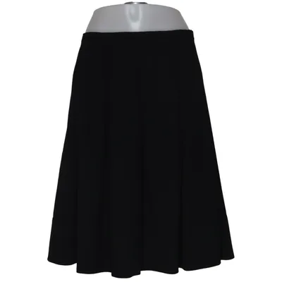 Skirt (Black) from Burberry Cupro, Elastane, Polyamide, Wool