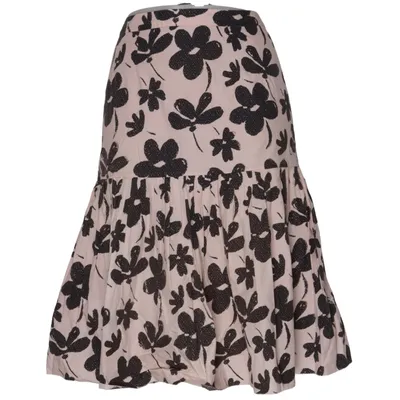 Nederdel (Pink, Sort) fra Marni