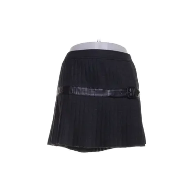 Rok (Grijs, Zilver) van Dolce & Gabbana Elastaan, Polyester, Leer, Viscose