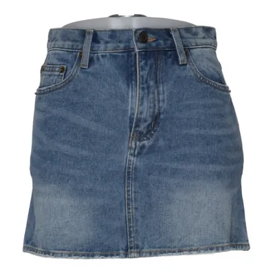 Jupe en jean (Bleu) de Saint Laurent Coton
