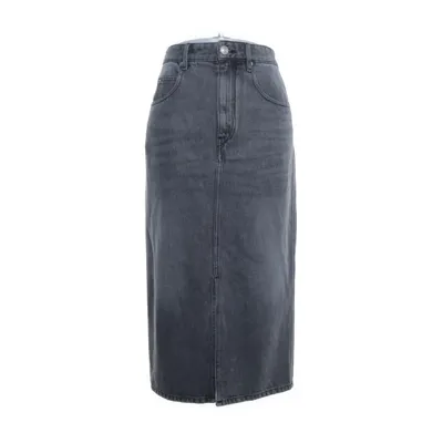 Jeansnederdel (Grå) fra Isabel Marant Bomuld, Lyocell, Polyester