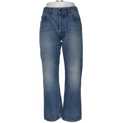 Jeans (Blue) from Gucci Cotton, Leather