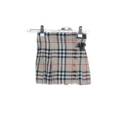 Wikkelrok (Beige, Meerkleurig) van Burberry Polyester, Wol
