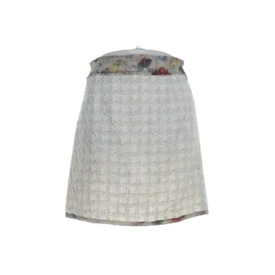 Rok (Beige) van Dolce & Gabbana Katoen, Nylon, Zijde, Wol, Viscose