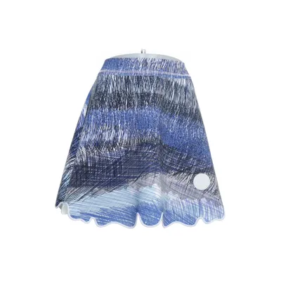 Skirt (Blue, Multicolored) from Kenzo Elastane, Polyester