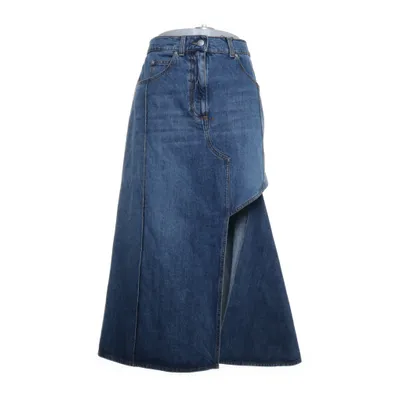 Jeanskjol (Blå) från Alexander McQueen Bomull, Polyester