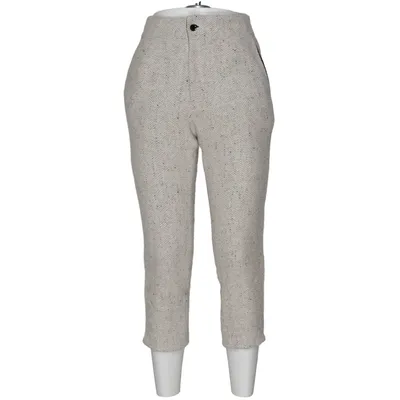 Byxor (Beige) från Yohji Yamamoto Bomull, Kupro, Silke, Ull