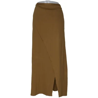 Jupe longue (Marron) de COS Élasthane, Viscose
