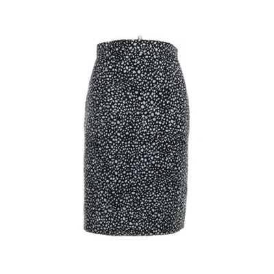 Kjol (Svart, Vit) från Kenzo Jungle Acetat, Polyamid, Viskos, Ull