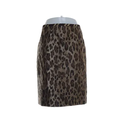 Kjol (Guldfärgad, Brun) från Dries van Noten Polyester, Viskos