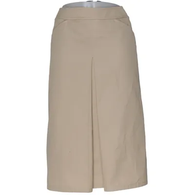 Nederdel (Beige) fra Burberry Bomuld, Polyester, Viscose