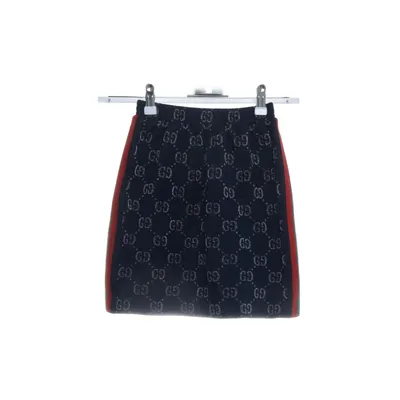 Rok (Meerkleurig, Blauw) van Gucci Katoen, Metallvezel, Nylon, Polyester