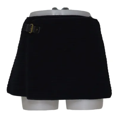 Wickelrock (Schwarz) von Isabel Marant Baumwolle, Leder