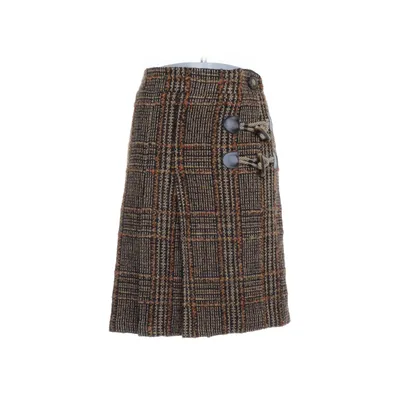 Kjol (Brun, Flerfärgad) från Dolce & Gabbana Akryl, Bomull, Polyester, Ull