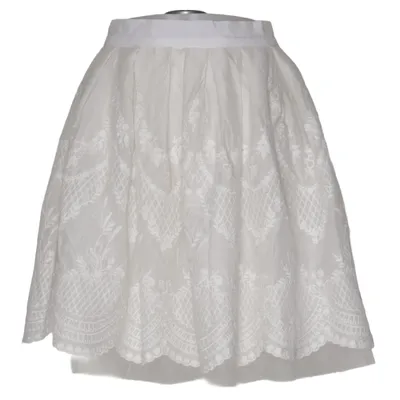Skirt (White) from Prada Polyester, Silk