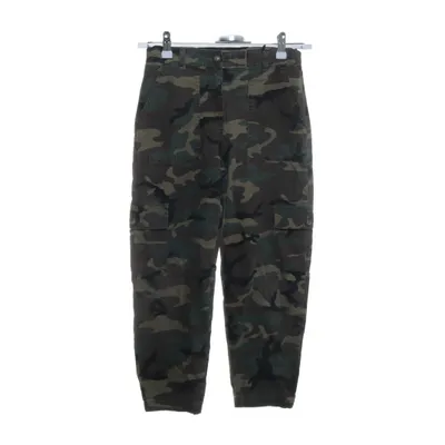 Cargo pants (Green, Multicolored) from Dolce & Gabbana Cotton, Polyester