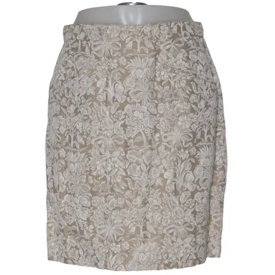 Jupe (Beige, Blanc) de Kenzo Acétate, Viscose