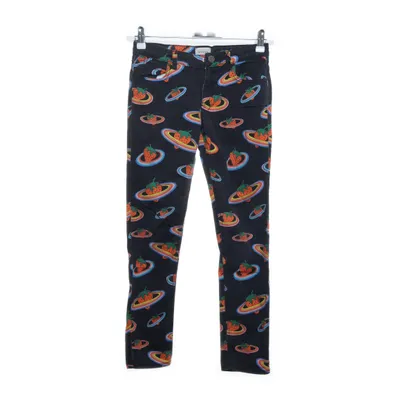 Jeans (Svart, Flerfärgad) från Gucci Bomull, Elastan, Skinn
