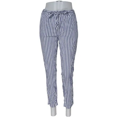 Chino (Bleu, Blanc) de Tommy Hilfiger Coton, Viscose