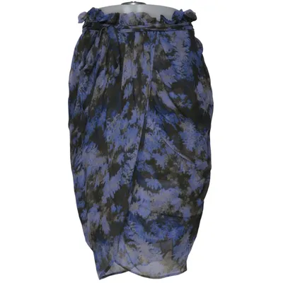 Wrap skirt (Blue, Multicolored) from 3.1 Phillip Lim Silk