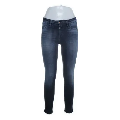 Jeans (Blue) from Denham Cotton, Elastane, Leather