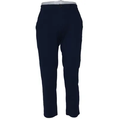 Chinos (Blauw) van Blend Elastaan, Polyester, Viscose