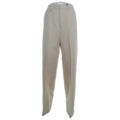 Kostuumbroek (Beige) van AMI Polyester, Wol, Katoen