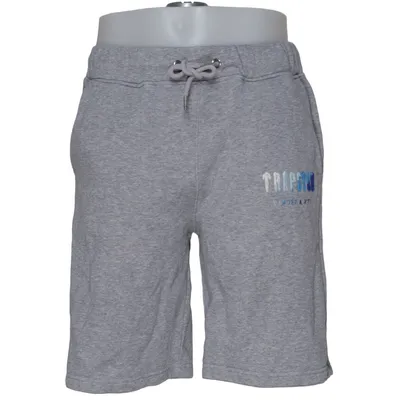 Sweatshort (Grijs) van Trapstar Katoen, Polyester