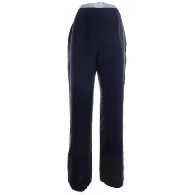 Palazzo broek (Blauw) van Giorgio Armani Zijde, Polyester