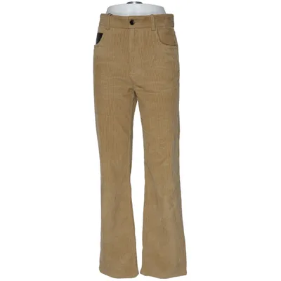 Fløjlsbukser (Beige) fra Bottega Veneta Bomuld, Læder