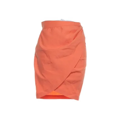 Slå om-nederdel (Orange) fra Thierry Mugler Uld