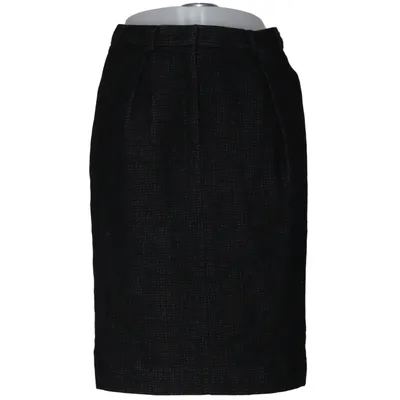 Skirt (Black, Brown) from Jil Sander Silk, Wool