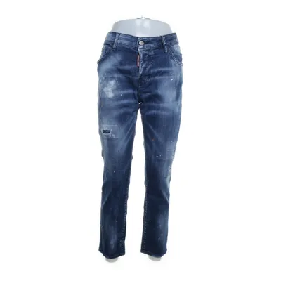 Jeans (Blå) från Dsquared2 Bomull, Elastan, Polyester, Skinn