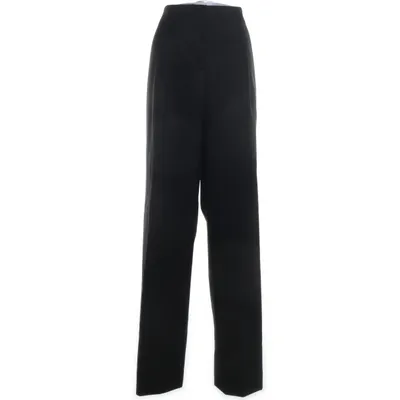 Kostuumbroek (Zwart) van Jil Sander Wol, Elastaan, Cupro