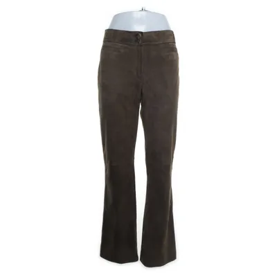 Läderbyxor (Brun) från Valentino Mocka, Polyester, Viskos