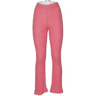 Pants (Pink) from MSGM Linen, Polyester