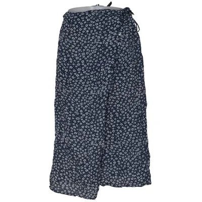 Wikkelrok (Blauw, Wit) van Rouje Viscose